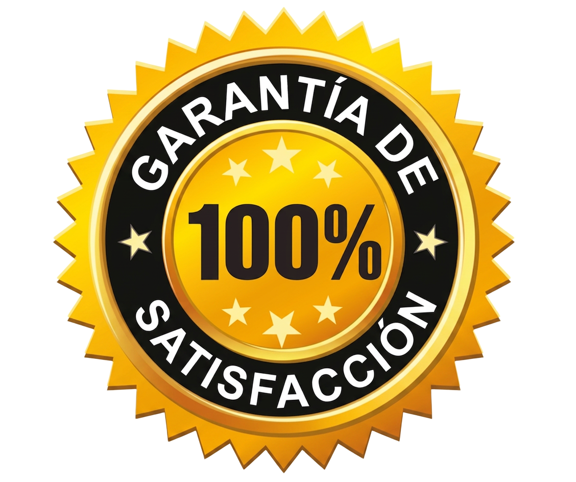Sello de Garantía 100% de Satisfacción